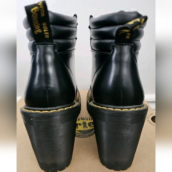 DR. MARTENS Persephone Boots BLACK BUTTERO - Picture 7 of 11